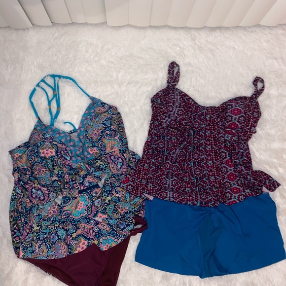 Plus size swimsuits 3x bundle - Picture 2 of 2